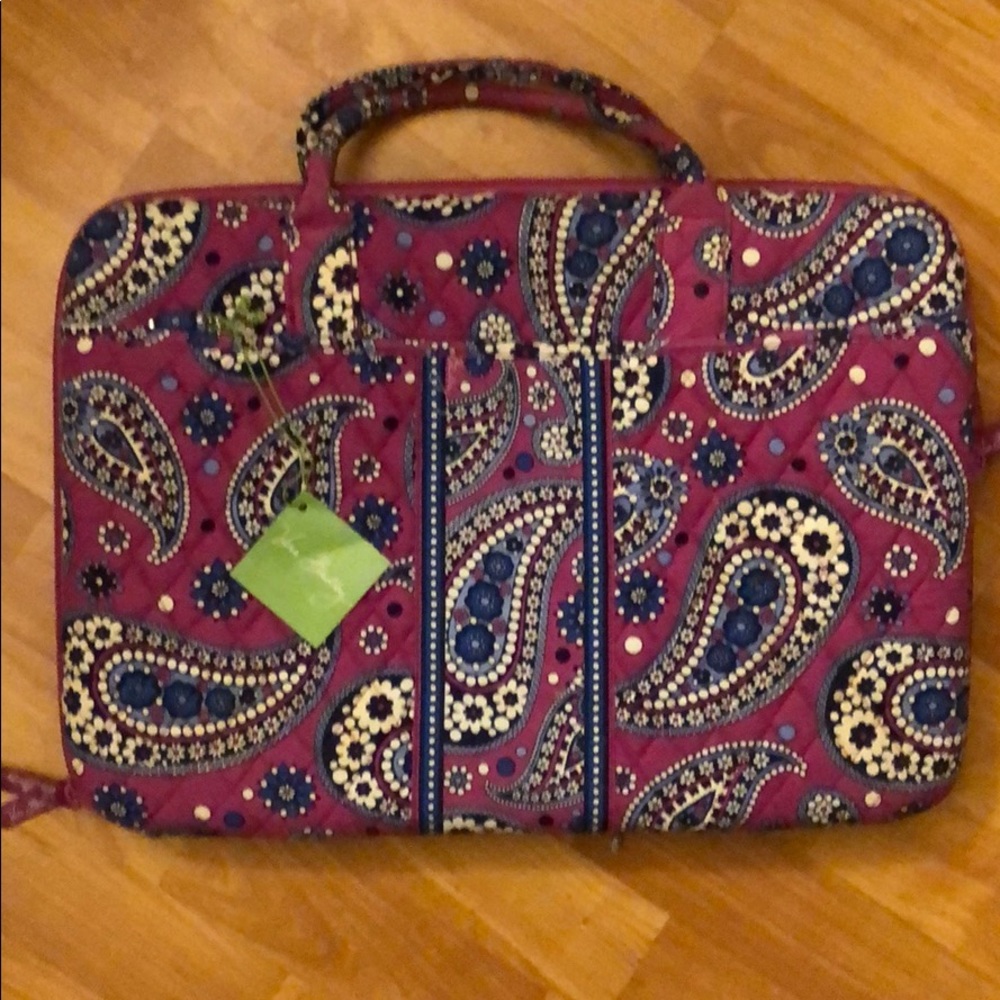 Vera Bradley “Boysenberry” laptop bag